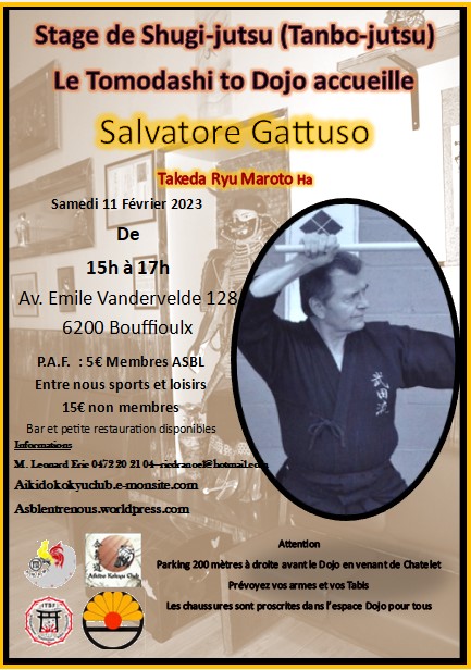 Stage Tanbo-jutsu avec Salvatore Gatusso